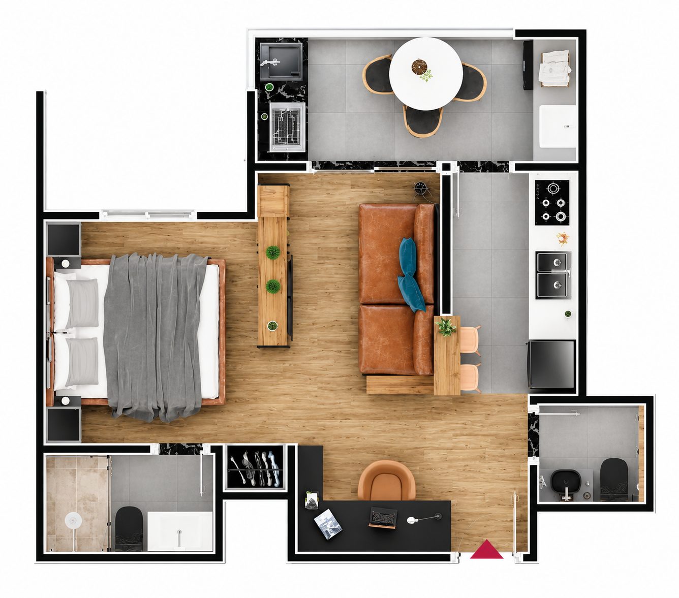 Planta de 39 m² — imagem 1