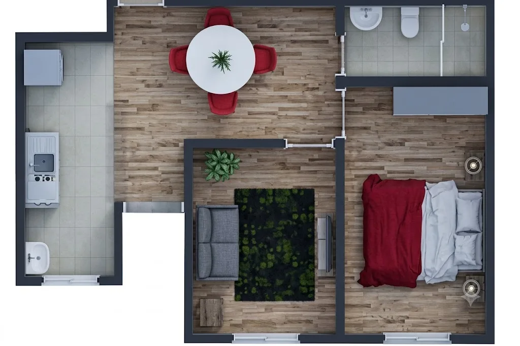 Planta de 41 m² — imagem 1