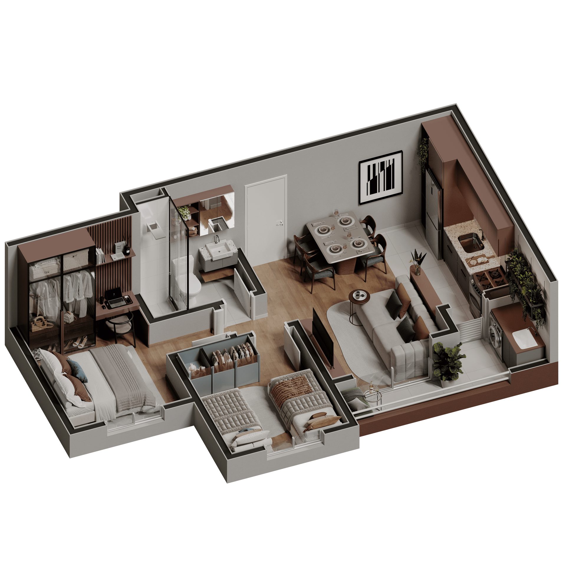 Planta de 44 m² — imagem 1
