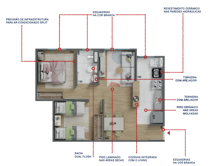 Planta de 41 m² — imagem 1